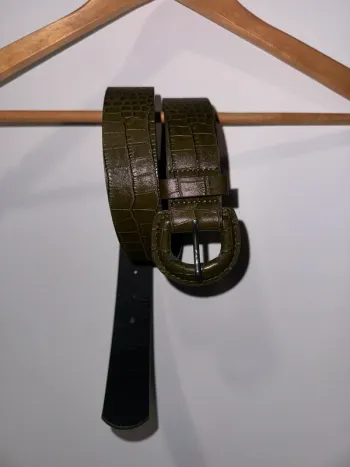 Ceinture vert kaki Bizzbee