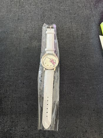 Montre femme ou fille hello kitty blanche