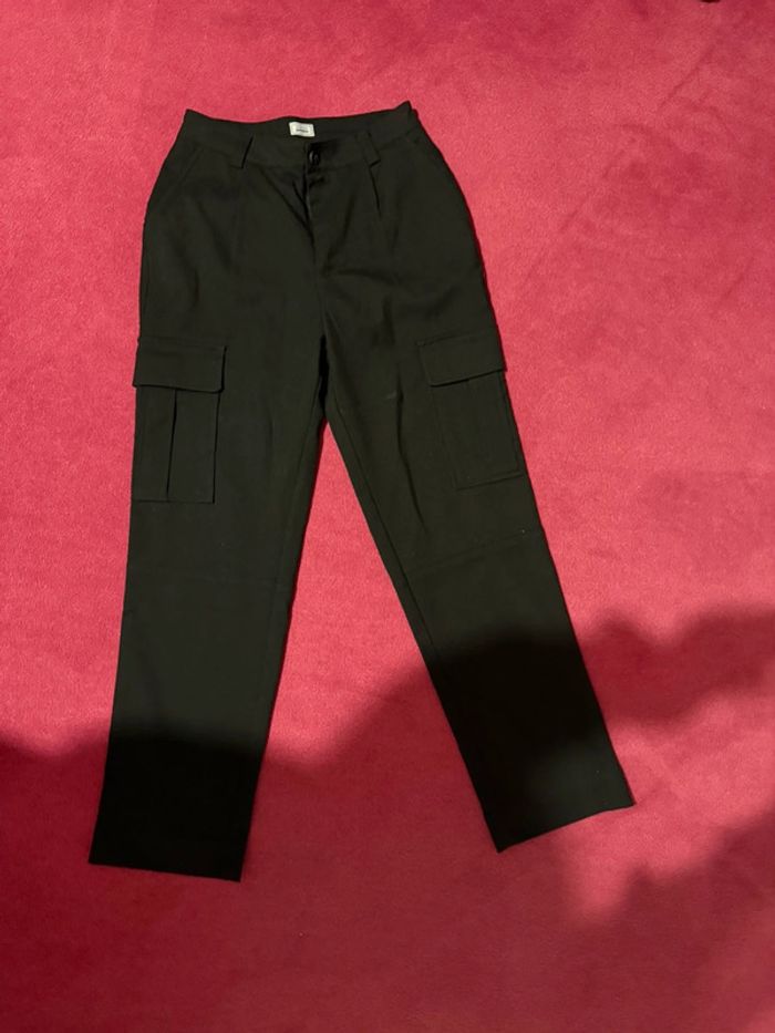 Pantalon cargo Pimkie, noir état neuf 32, xxs