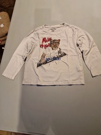 Tee-shirt manches longues garçon