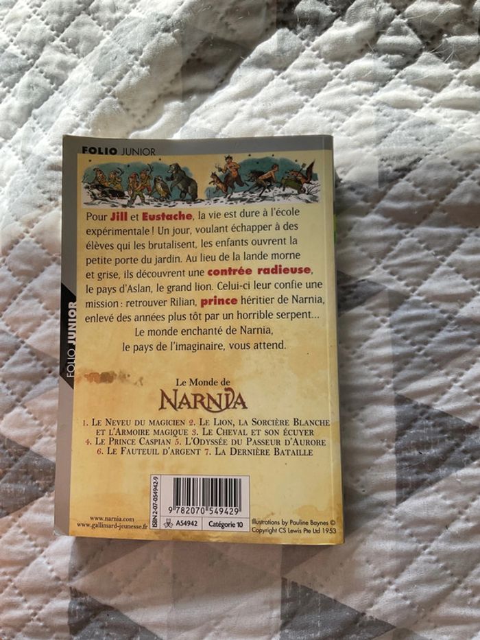 #le monde de Narnia le fauteuil d’argent LEWIS - photo numéro 3