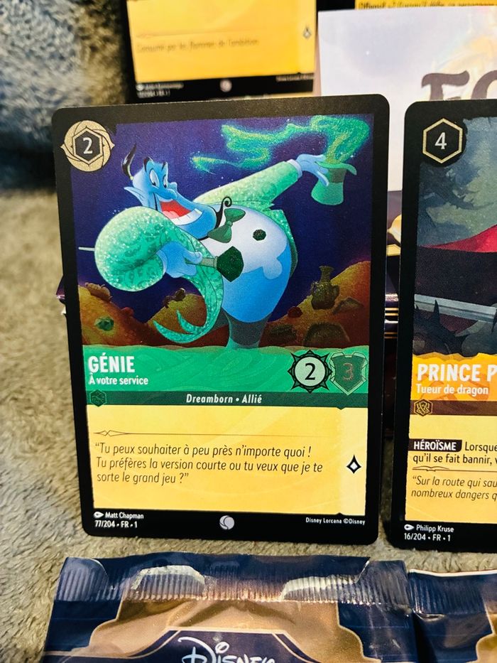 Lot cartes foil lorcana Disney chapitre 1 - photo numéro 5