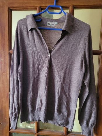 Pull taille 42/44 soie/cachemire