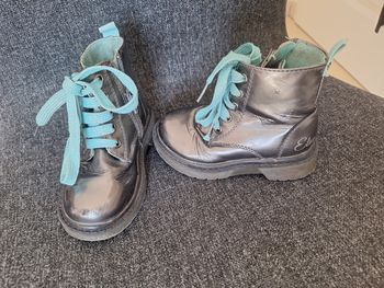 Bottines fille gris argenté/ 24 / Elsa "La reine des neiges"