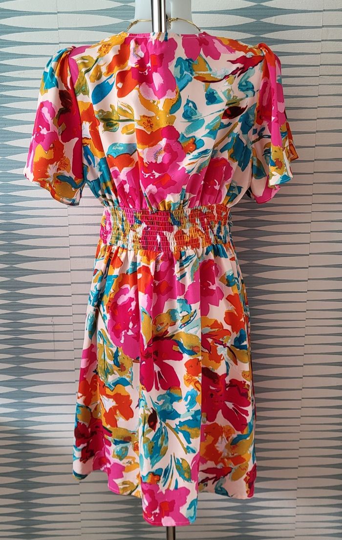 Robe courte imprimée taille XL By One by Loïcia Curve neuve avec étiquette - photo numéro 8