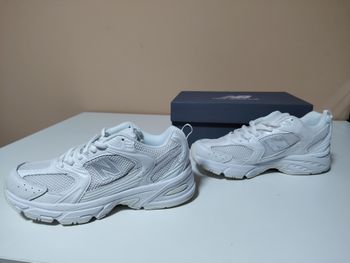 New Balance 530 blanches T42 – MR530FW1 running rétro