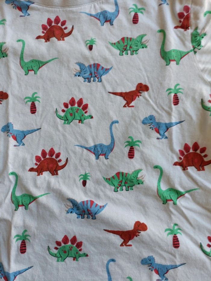 T-shirt manches courtes Kiabi dinosaure 12 ans - photo numéro 2