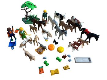 Lot de Playmobil Animaux de la ferme