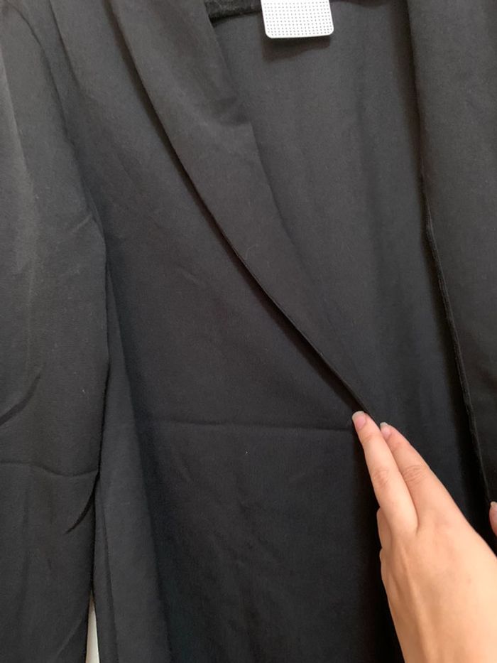 Blazer veste ouvert uni - photo numéro 7