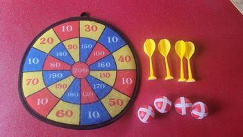 Jeu fléchettes à scratch complet