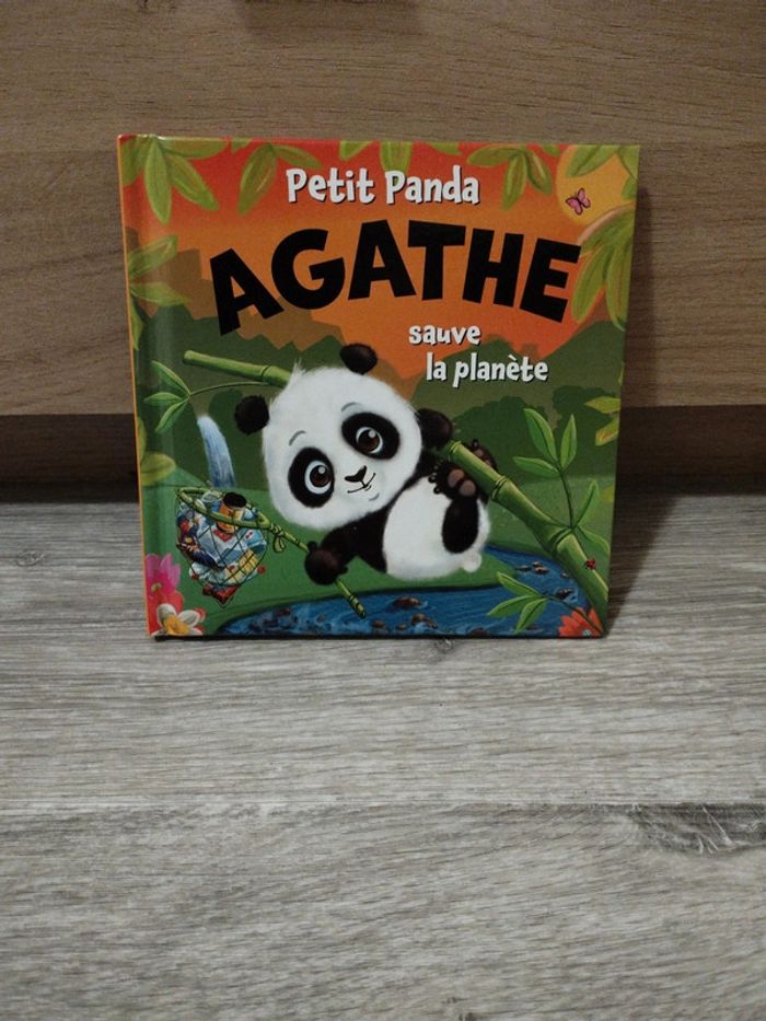 Livre Petit Panda Agathe sauve la planète
