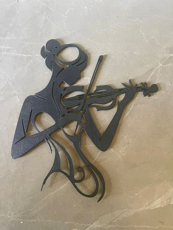 Art Mural Violoniste - photo numéro 2