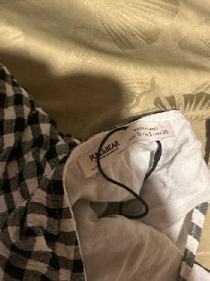 🖤🤍 Robe courte à carreaux vichy – Taille S 🖤🤍 - photo numéro 2