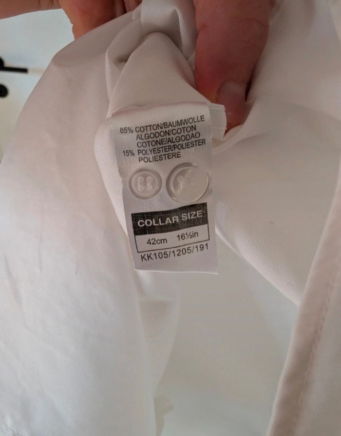 Michelin Chemise Blanche - Taille L - (16,5"/ 42cm) - photo numéro 4