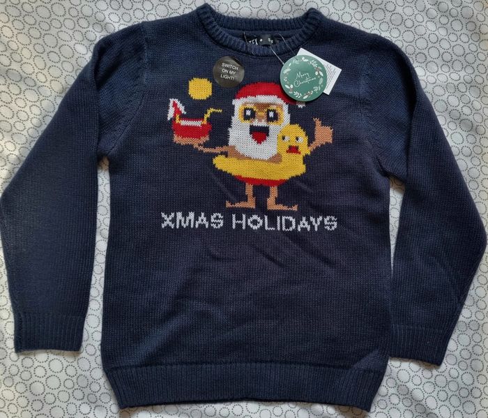 Pull de Noël lumineux neuf
