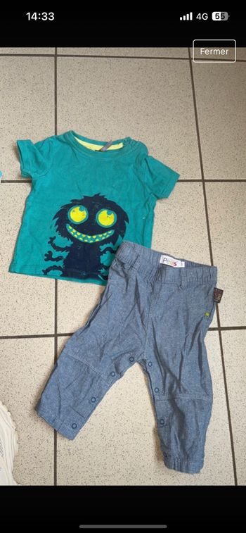 Ensemble garçon 6M