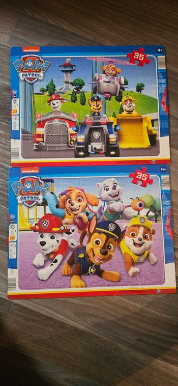 2 Puzzles pat patrouille 