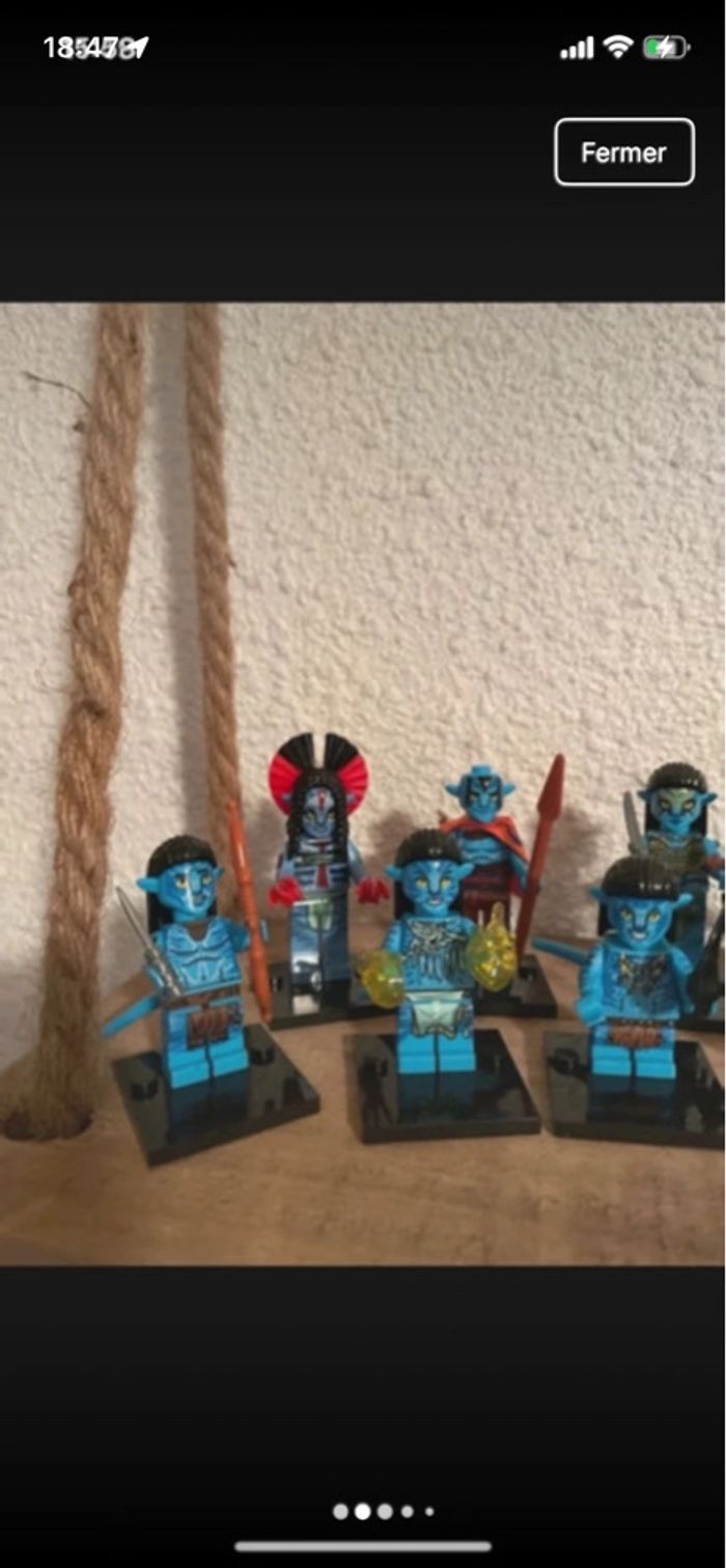 Minifigure Avatar 3 lot de 10 - photo numéro 2
