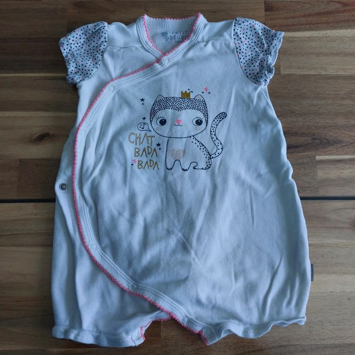 Grenouillère 12 mois été