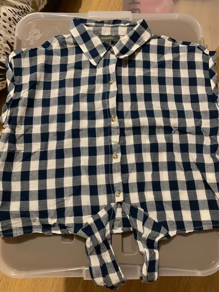 Chemise à carreaux