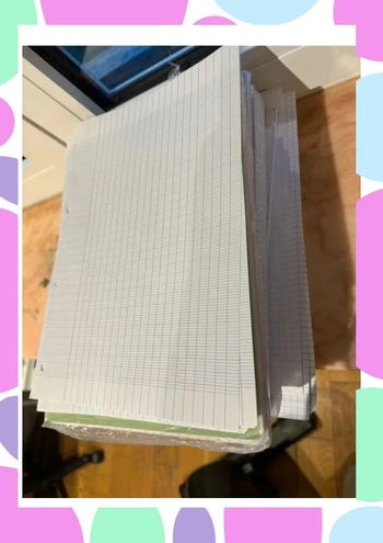 Lot de feuilles
