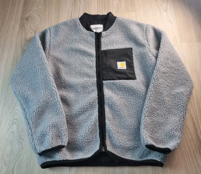 Polaire Carhartt gris/noir Homme Taille M - photo numéro 2