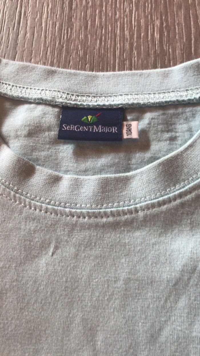 T shirt sergent major taille 10 ans - photo numéro 3