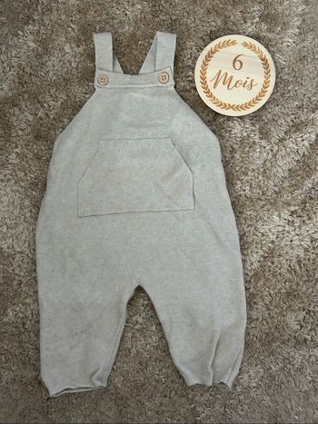 Salopette beige