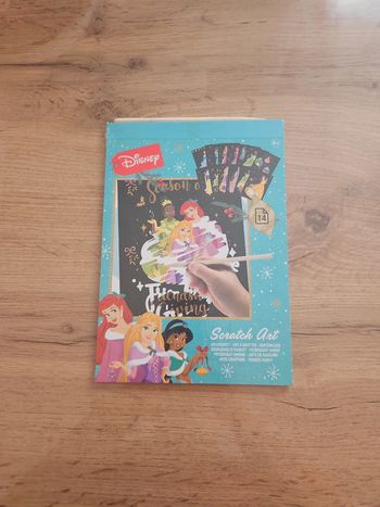 Scratch art neuf princesse disney
