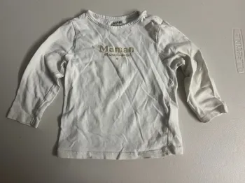 Tshirt manches longues 12 mois