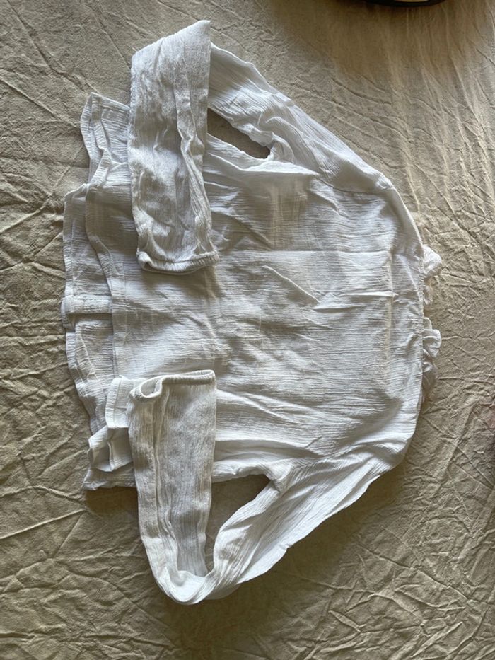 Chemisier blanc H&M - photo numéro 2