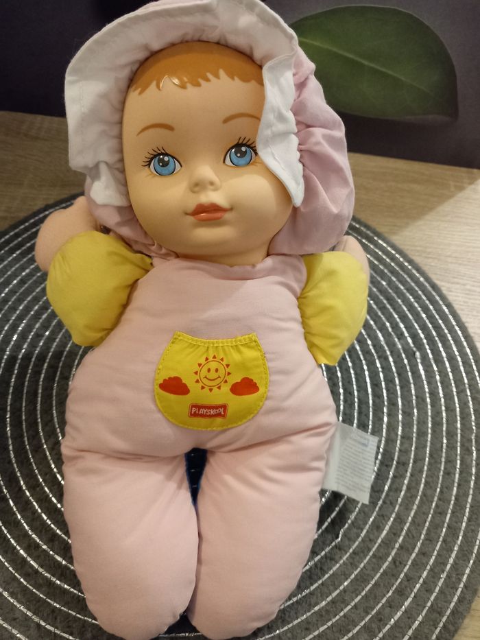 Poupée playskool 2 faces 2visages hasbro 1995 vintage