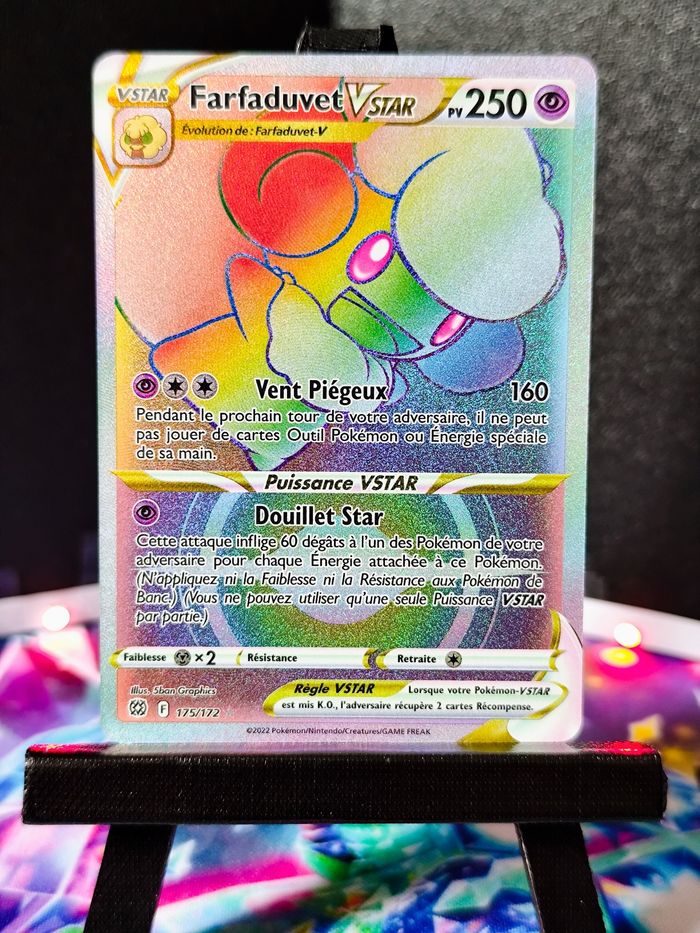 Carte Pokémon Neuve 🇨🇵 Farfaduvet Vstar 175/172 Stars Etincelantes