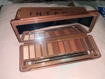 Palette INTENSE de Biocura (12 fards à paupières )