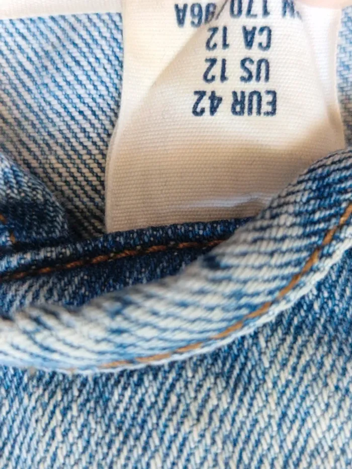 Veste en jean H&M – Taille L - photo numéro 5