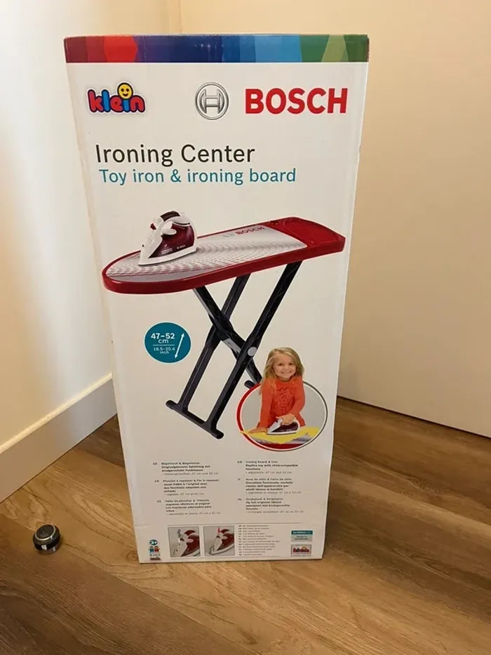 Klein- jeu d’imitation Set de repassage Bosch 3 ans et +