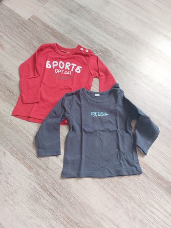 Lot tee shirt 6 mois
