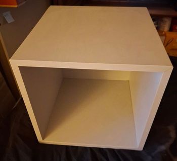 Cube étagère gris