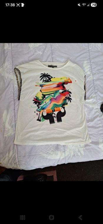 T-shirt écru