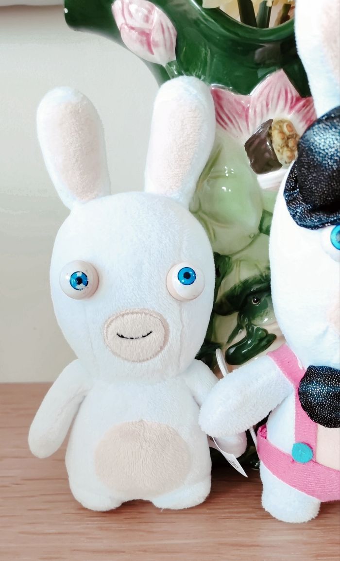 🐰2 peluches Lapins Crétins 🐰 - photo numéro 2