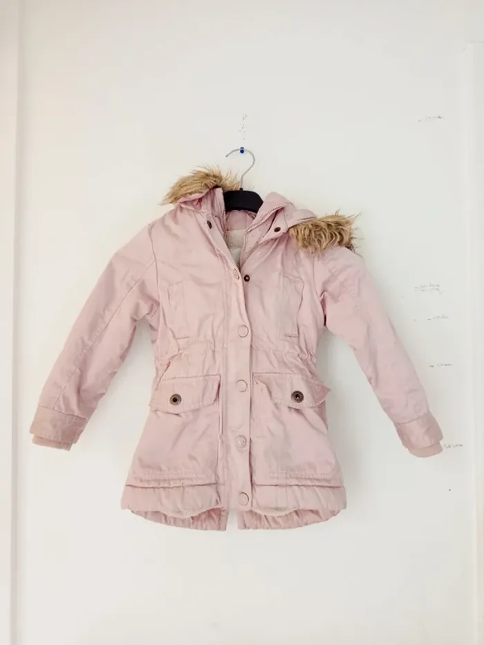 Manteau chaud doudoune hiver fille w