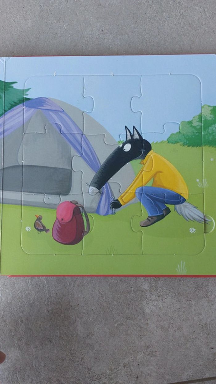 Livre puzzle p'tit loup vertbaudet - photo numéro 7