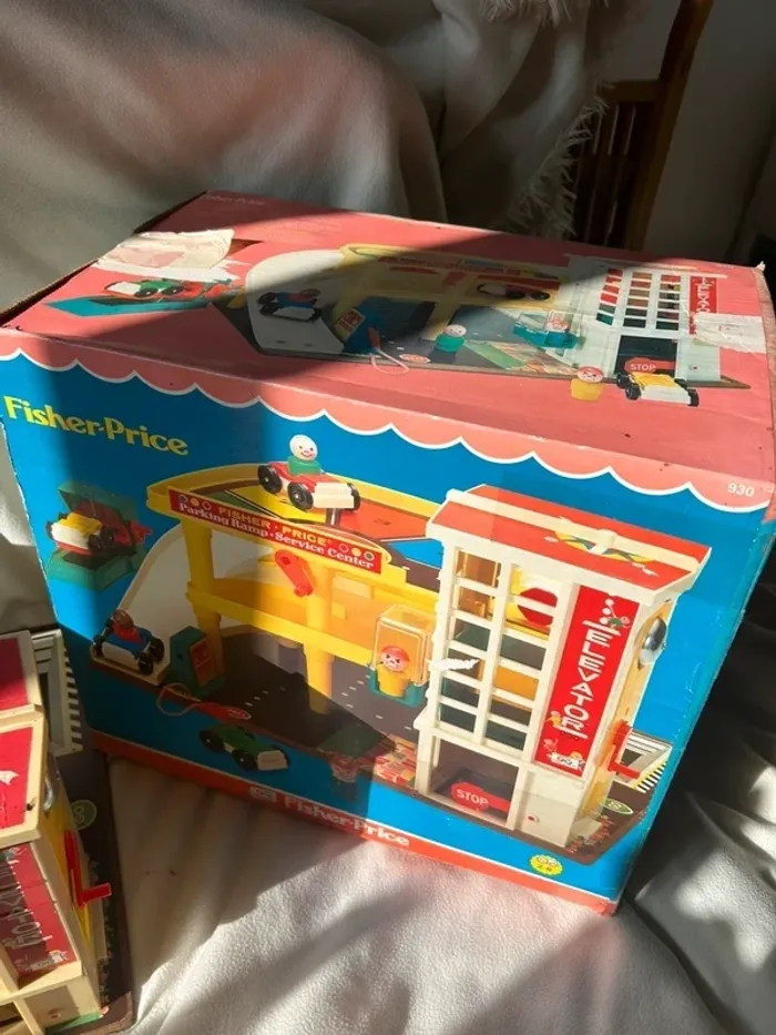 Garage Fisher Price vintage 930 – complet avec boîte - photo numéro 4