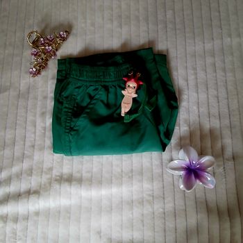 Short cargo vert • 4 ans • inconnu 