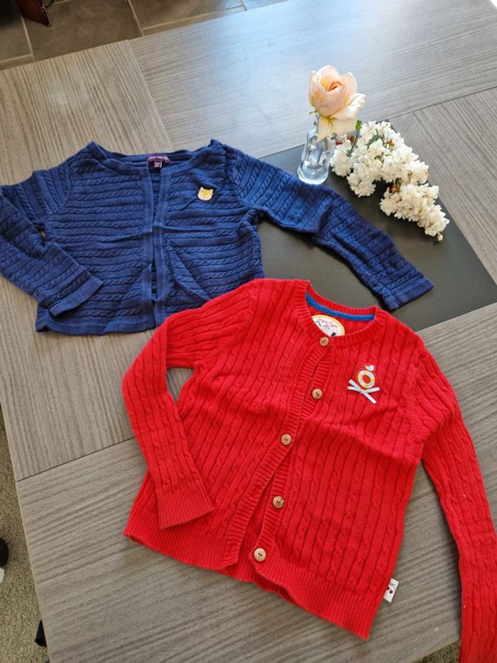 Lot de 2 gilets 2 ans