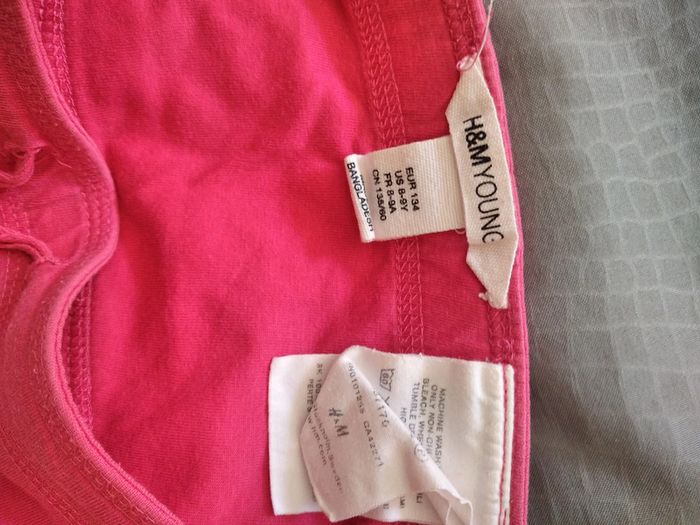 jupe à volants rose H&M 8 ans - photo numéro 3