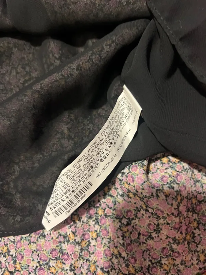 Superbe robe parisienne fleurie chic - M - neuve - Zara - photo numéro 4