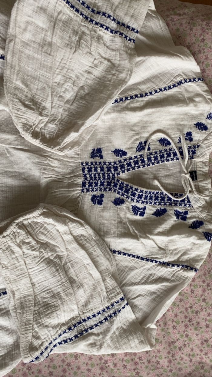 Jolie blouse bohème à manches longues femme - photo numéro 5