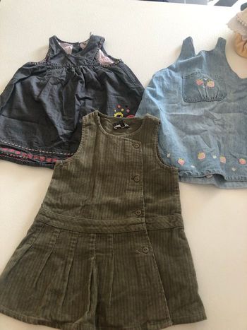 Lot de 3 robes