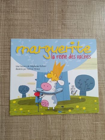 Livre Marguerite la reine des vaches, Lire c'est partir